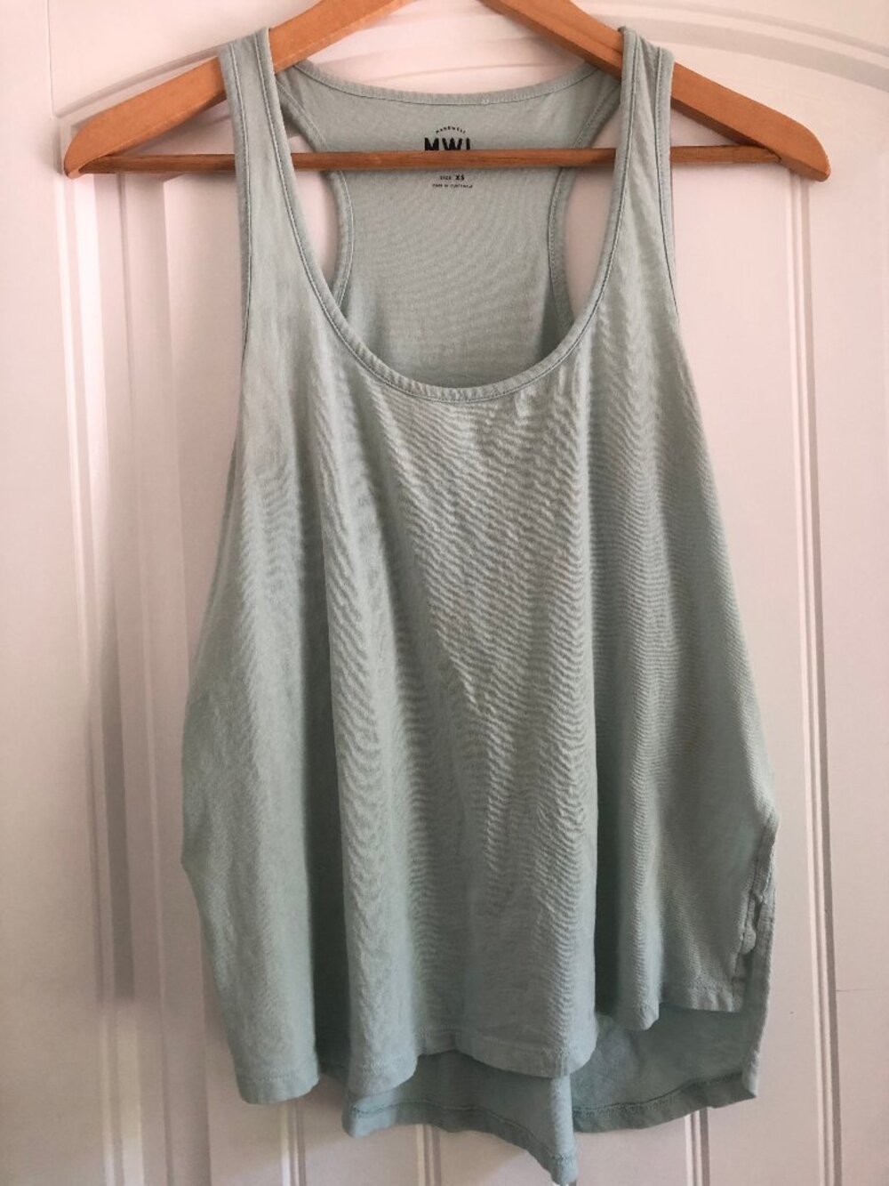 🩵 Madewell 100% Cotton Tank Top | Soft Light Blue | Size Small/ X-Small 🩵